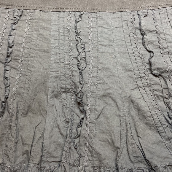 Tripp NYC Torrid VINTAGE Black Ruffle Mock Pleat Goth Lolita Skirt Size 26 PLUS - Picture 15 of 15